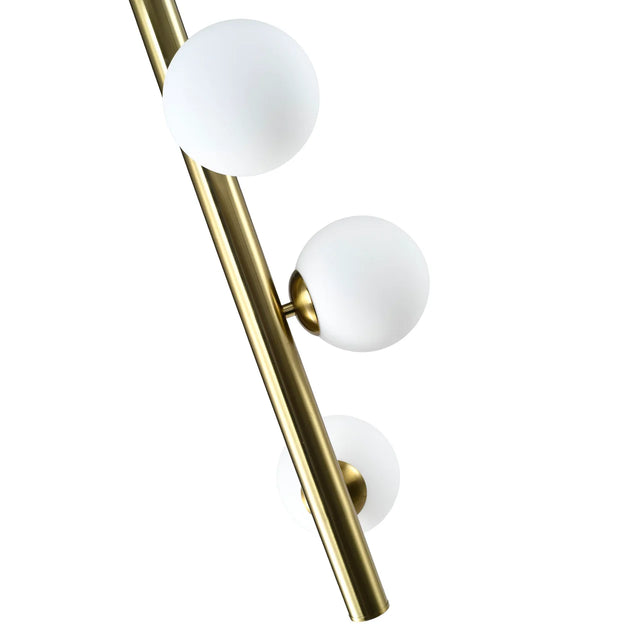 Hanglamp Elorie brass antique