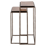 Bijzettafel Villano bronze  (Set of 2)