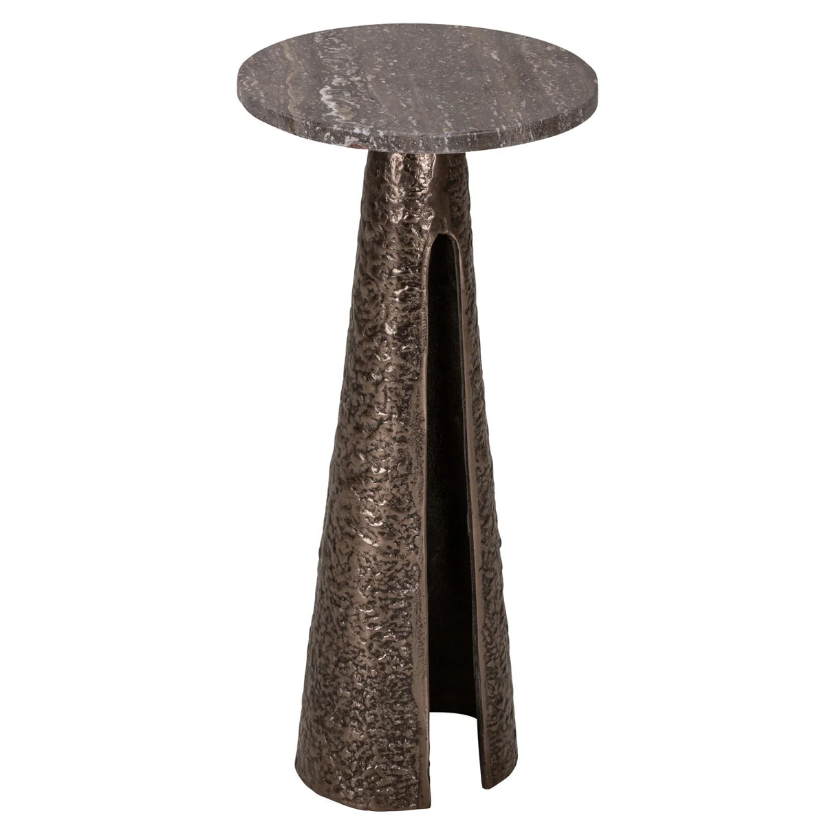 Bijzettafel Eldora bronze 25Ø