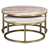 Salontafel Bottega Blush beige (Set of 2)