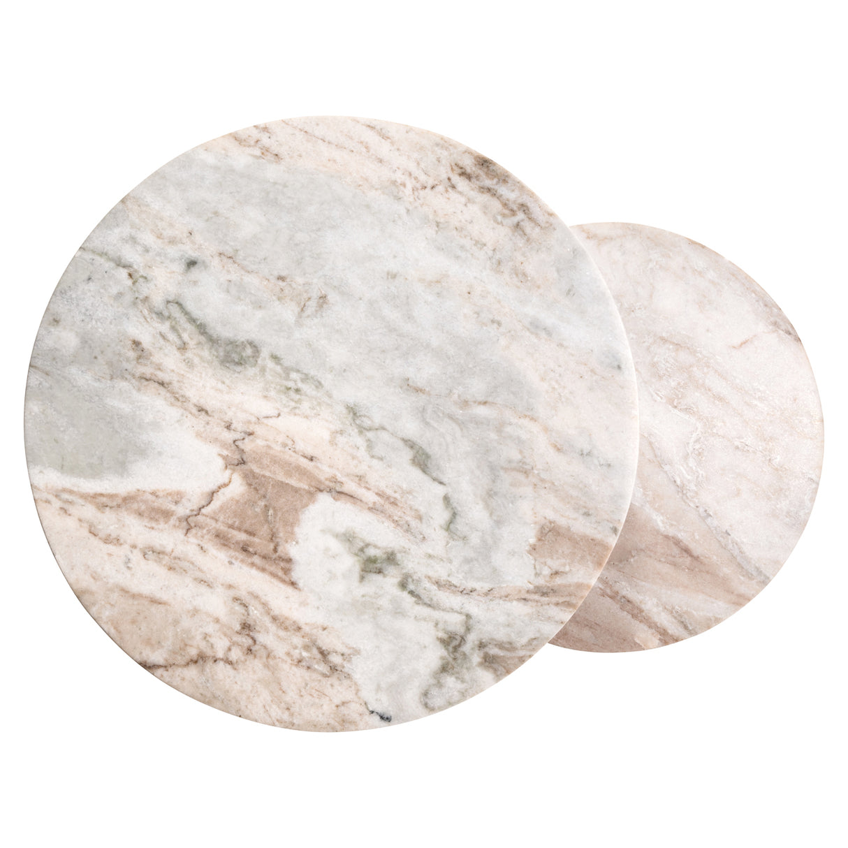 Bijzettafel Bottega Blush beige (Set of 2)