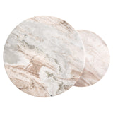 Bijzettafel Bottega Blush beige (Set of 2)