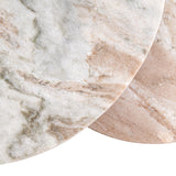 Bijzettafel Bottega Blush beige (Set of 2)