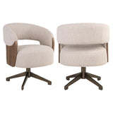 Eetkamerstoel Pollux lodge desert walnut
