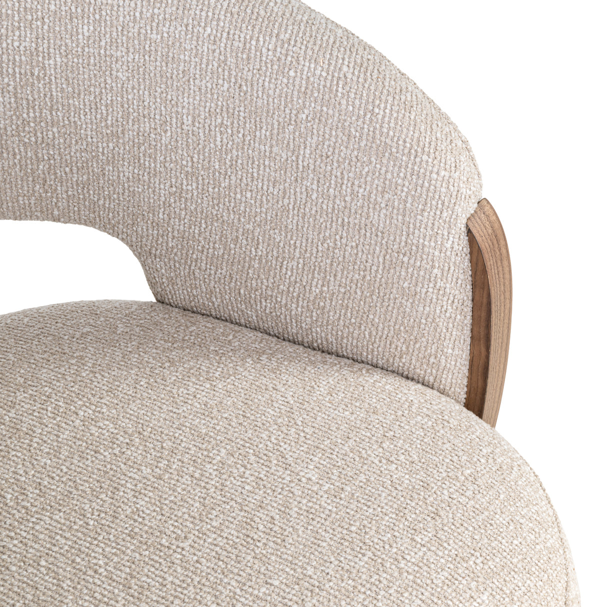 Eetkamerstoel Pollux lodge desert walnut