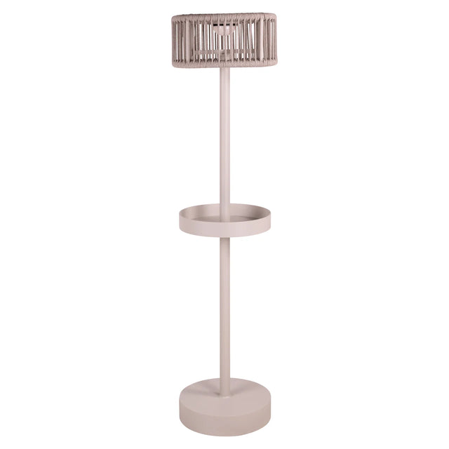 Buiten vloerlamp Lunar light beige