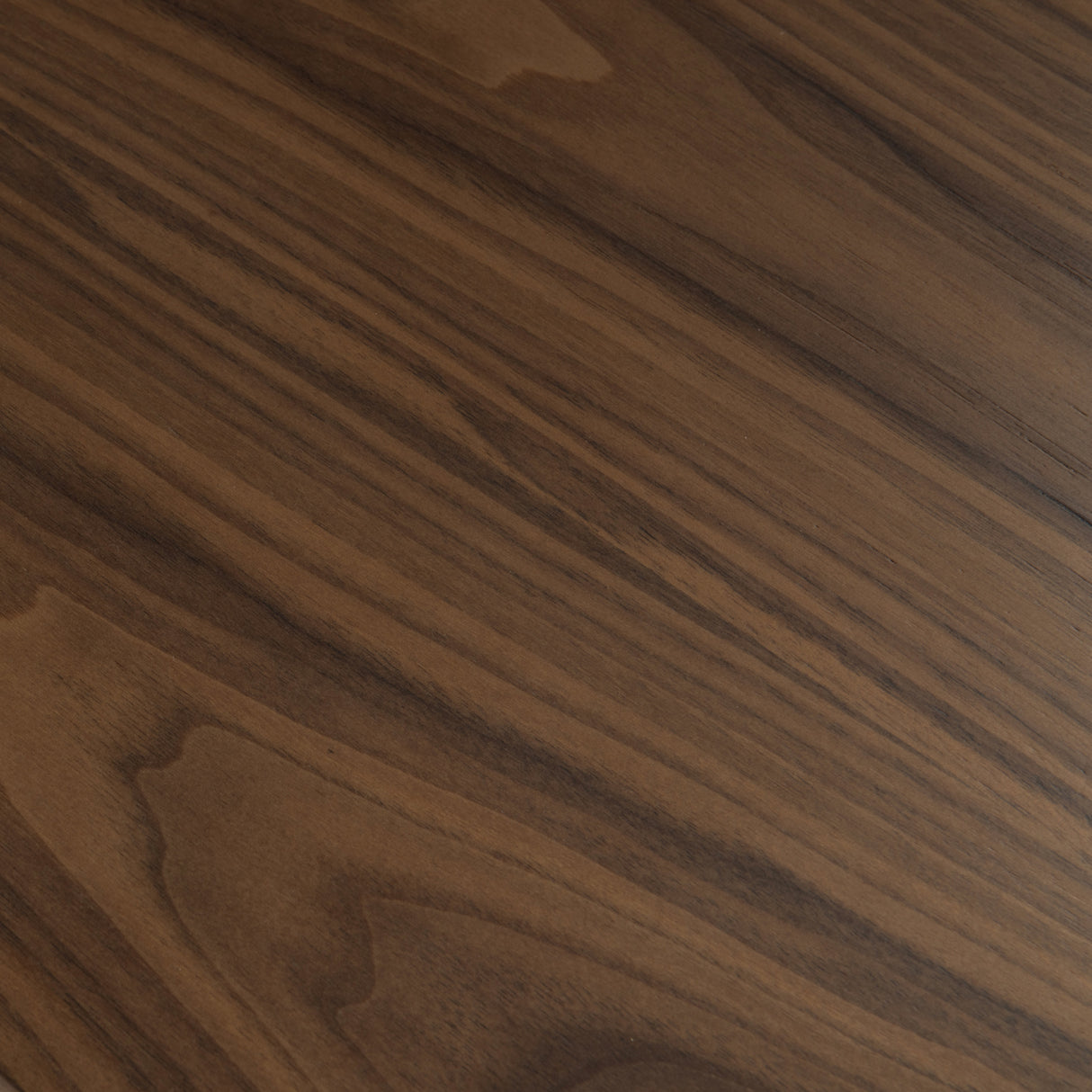 Eettafel Windsor walnut 230 brass base