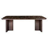 Eettafel Almundi chocolat brown 230