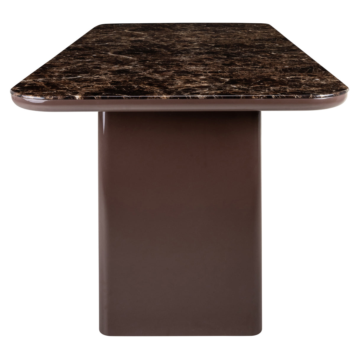 Eettafel Almundi chocolat brown 230