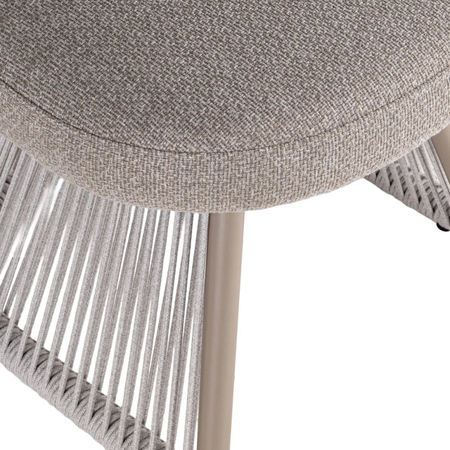 Outdoor eetkamerstoel Nuba greige alpine