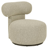 Lounge stoel Kaya cayenne brown swivel