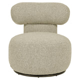 Lounge stoel Kaya cayenne brown swivel