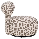 Lounge stoel Kaya weave brown