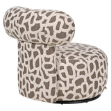 Lounge stoel Kaya weave brown