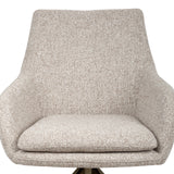 Eetkamerstoel Lisonne cayenne brown swivel fire retardant