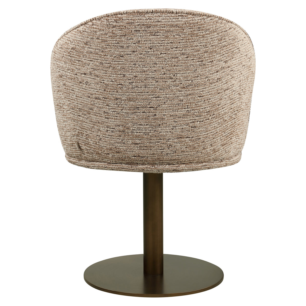 Eetkamerstoel Beverly mocca linear swivel van Richmond Interiors – Luxe comfort op maat van PureWonen. Vraag naar de beste prijs.