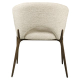 Eetkamerstoel Kenzi natural linear fire retardant