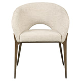 Eetkamerstoel Kenzi natural linear fire retardant