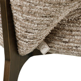 Eetkamerstoel Kenzi mocca linear fire retardant