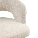 Eetkamerstoel Blanca natural fancy fire retardant