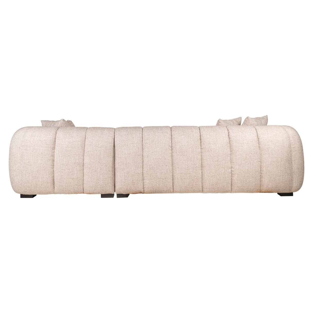 Bank Novaro cream tweed lounge right fire retardant