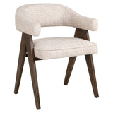 Eetkamerstoel Mori cream tweed fire retardant