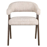 Eetkamerstoel Mori cream tweed fire retardant