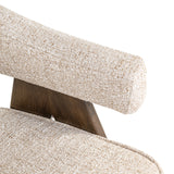 Eetkamerstoel Mori cream tweed fire retardant