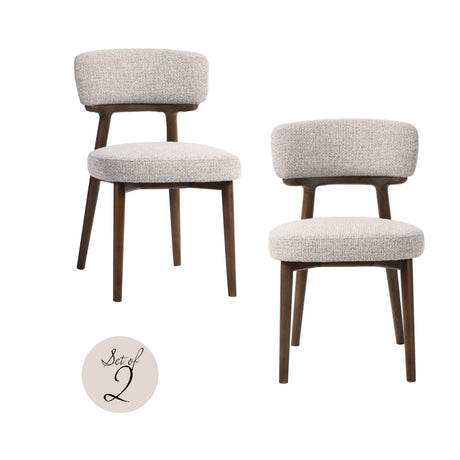 Eetkamerstoel Basker natural fancy fire retardant (Set of 2) van Richmond Interiors – Luxe comfort op maat van PureWonen. Vraag naar de beste prijs.