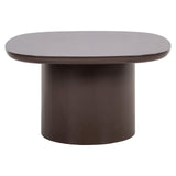 Bijzettafel Almundi chocolat brown
