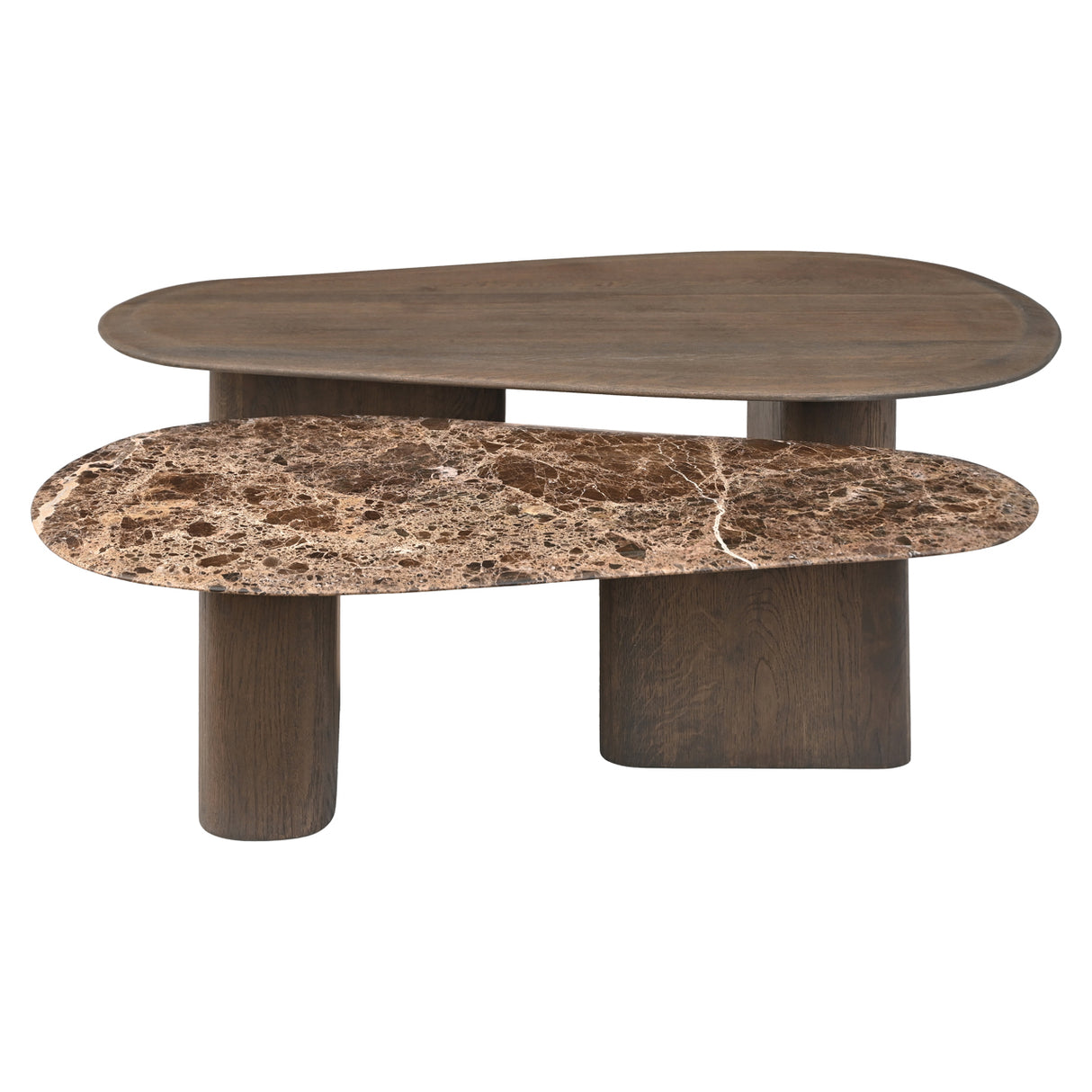 Salontafel Castello Smoked charchoal (Set of 2) van Richmond Interiors – Luxe comfort op maat van PureWonen. Vraag naar de beste prijs.