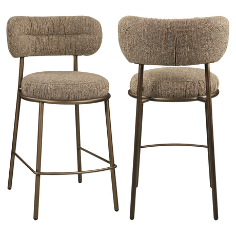 Counterstoel Encanto brown tweed van Richmond Interiors – Luxe comfort op maat van PureWonen. Vraag naar de beste prijs.
