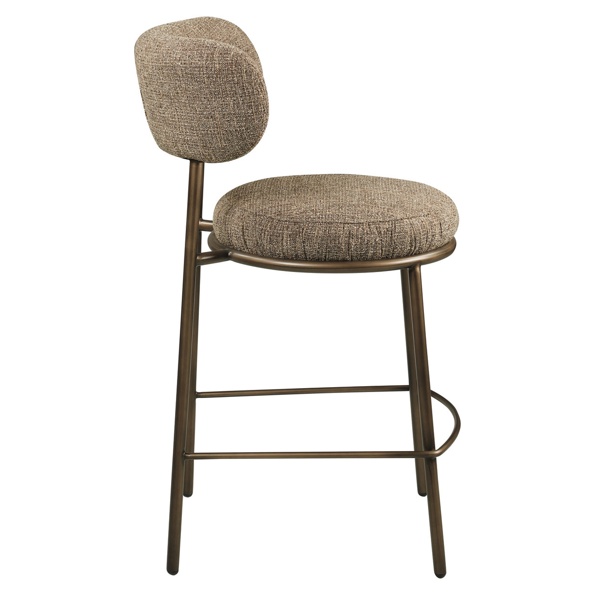 Counterstoel Encanto brown tweed