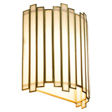 Wandlamp Lima brass antique