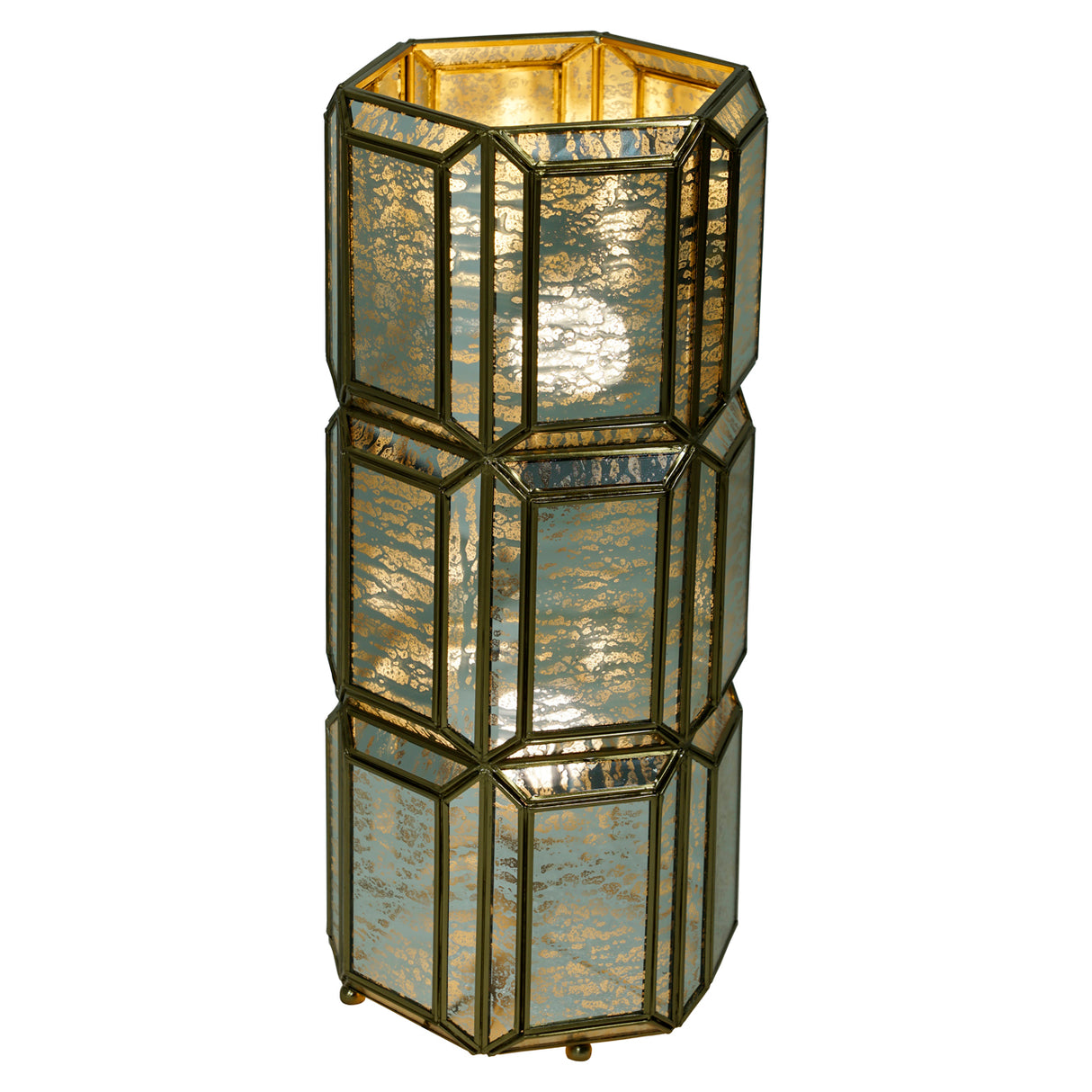 Tafellamp Yael brass antique