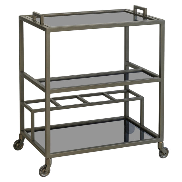 Trolley Ruinart brass antique – Richmond Interiors