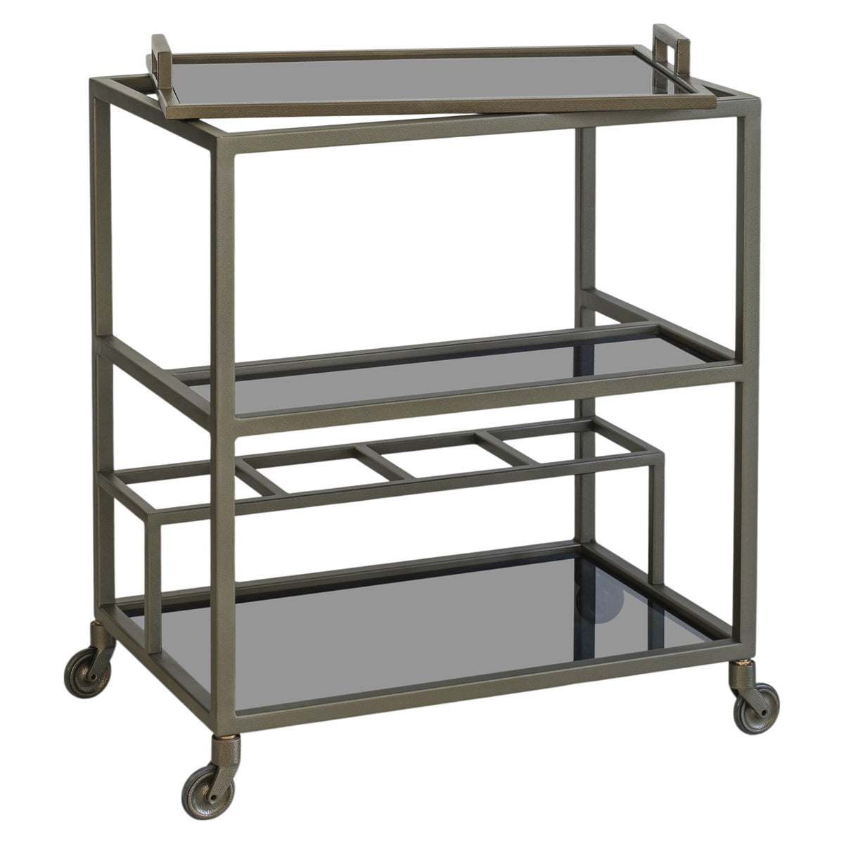 Trolley Ruinart brass antique – Richmond Interiors (afbeelding 5)