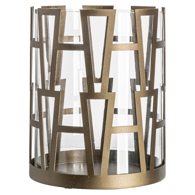 Windlicht Shandy brass antique small – Richmond Interiors