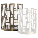 Windlicht Shandy brass antique big – Richmond Interiors (afbeelding 2)