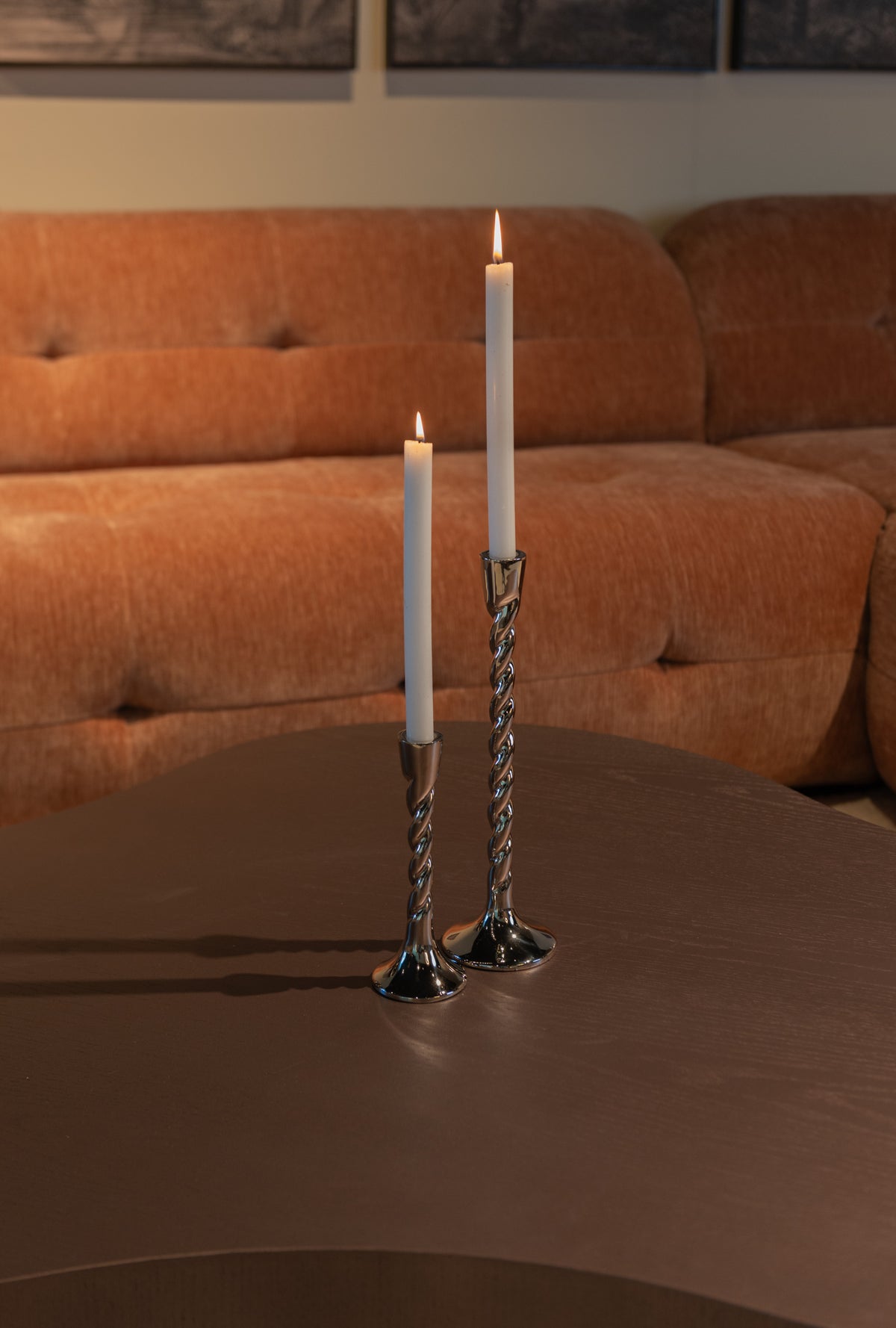 Kandelaar Crillon silver small – Richmond Interiors (afbeelding 5)