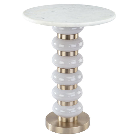 Bijzettafel Villeray white van Richmond Interiors – Luxe comfort op maat van PureWonen. Vraag naar de beste prijs.