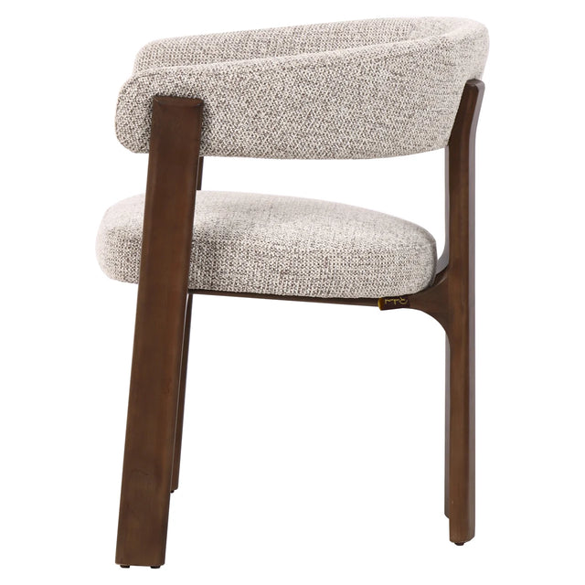 Eetkamerstoel Contigo mocca fancy