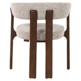 Eetkamerstoel Contigo mocca fancy