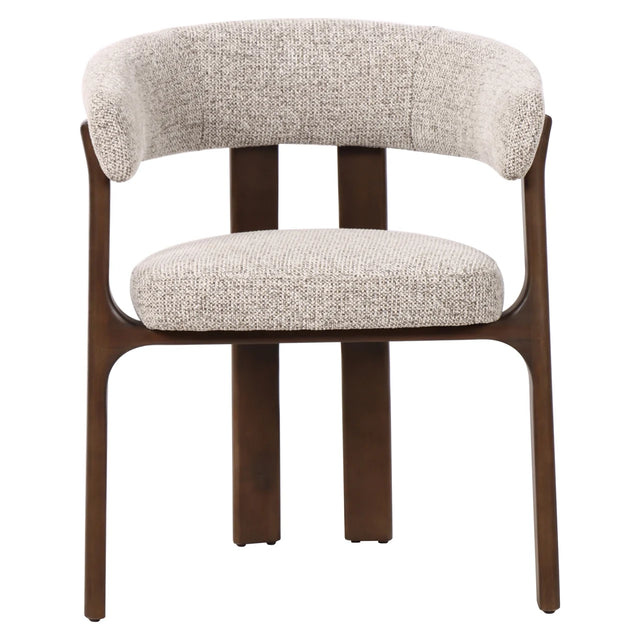 Eetkamerstoel Contigo mocca fancy