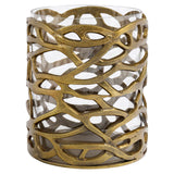 Windlicht Mase brass antique