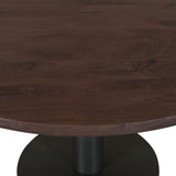 Eettafel Baldwin spicebrown 130Ø