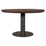 Eettafel Baldwin spicebrown 130Ø