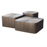 Salontafel Cubes Brunzae (Set of 3)