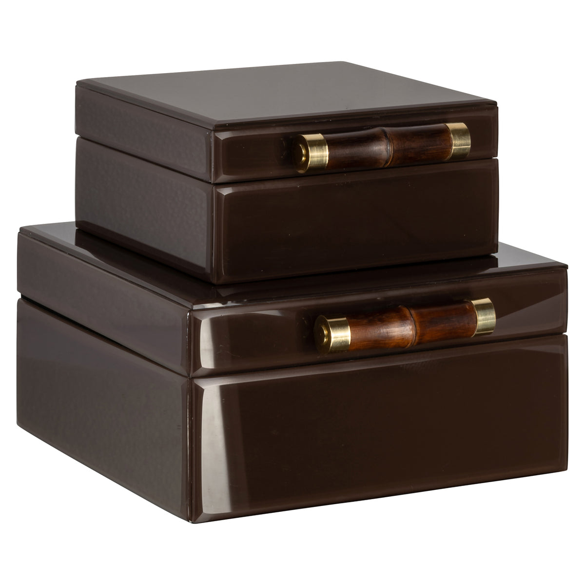Opbergdoos Echo dark brown small – Richmond Interiors (afbeelding 7)