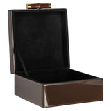 Opbergdoos Echo dark brown large – Richmond Interiors (afbeelding 2)